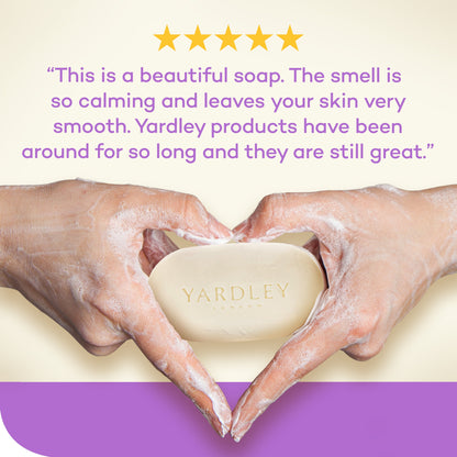 (Pack of 3)  English Lavender Nourishing Bath Bar, 4.0 Oz Bar